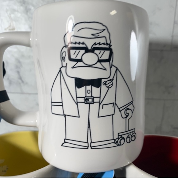 Rae Dunn X Pixar UP Mug Set Of 3, public Menace, Wilderness Explorer, Squirrel - Picture 8 of 10